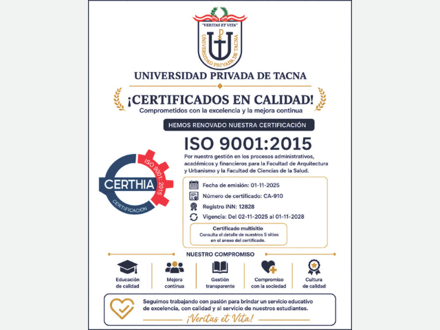 ISO 9001:2015 - CERTIFICADOS EN CALIDAD